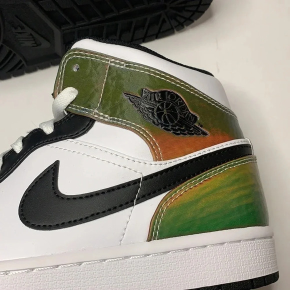 Nike Jordan 1 Mid HEAT REACTIVE Men’s Sneakers 10 New - Picture 5 of 12